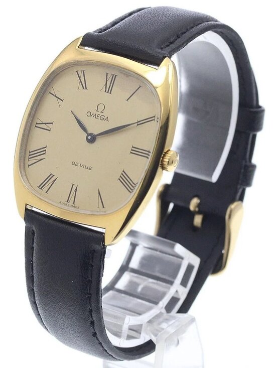 Omega De Ville 111.0139 | GP | + BOX for $409 for sale from  OMEGA De Ville 111.0139 Cal.625 gold Dial Hand Winding Men\'s Watch